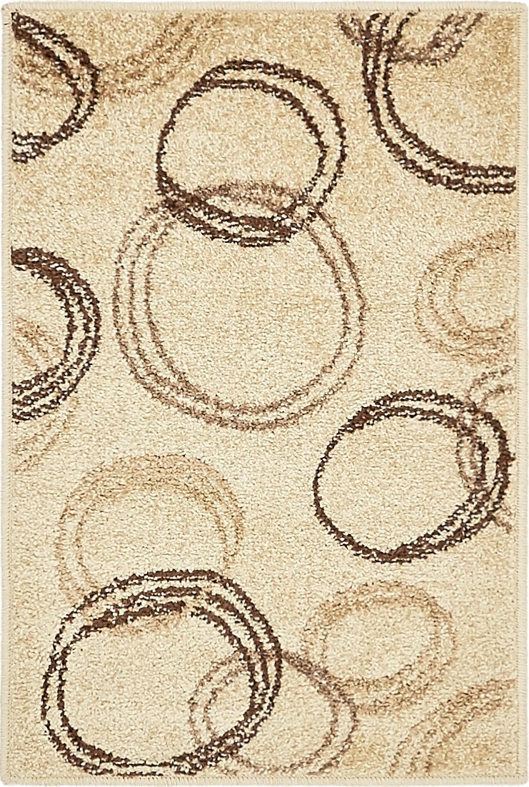 Autumn Meadow Collection Area Rug - Ferngrove Rectangle Beige lifestyle 2