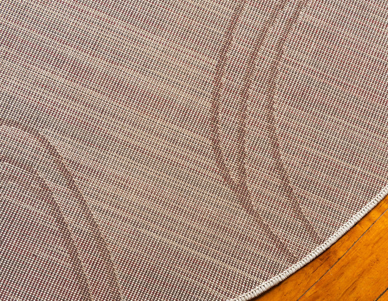 Autumn Meadow Collection Area Rug - Ferngrove Round Beige lifestyle 58