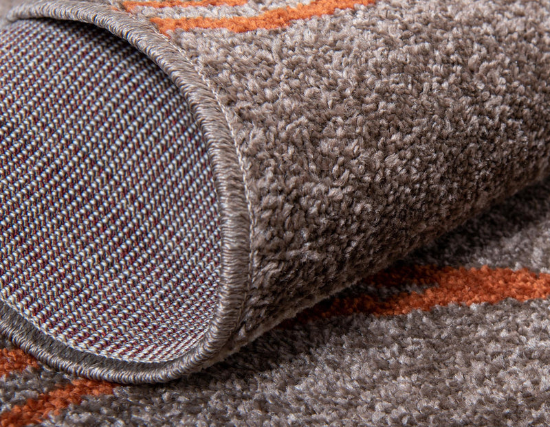 Autumn Meadow Collection Area Rug - Ferngrove Round Light Brown lifestyle 51