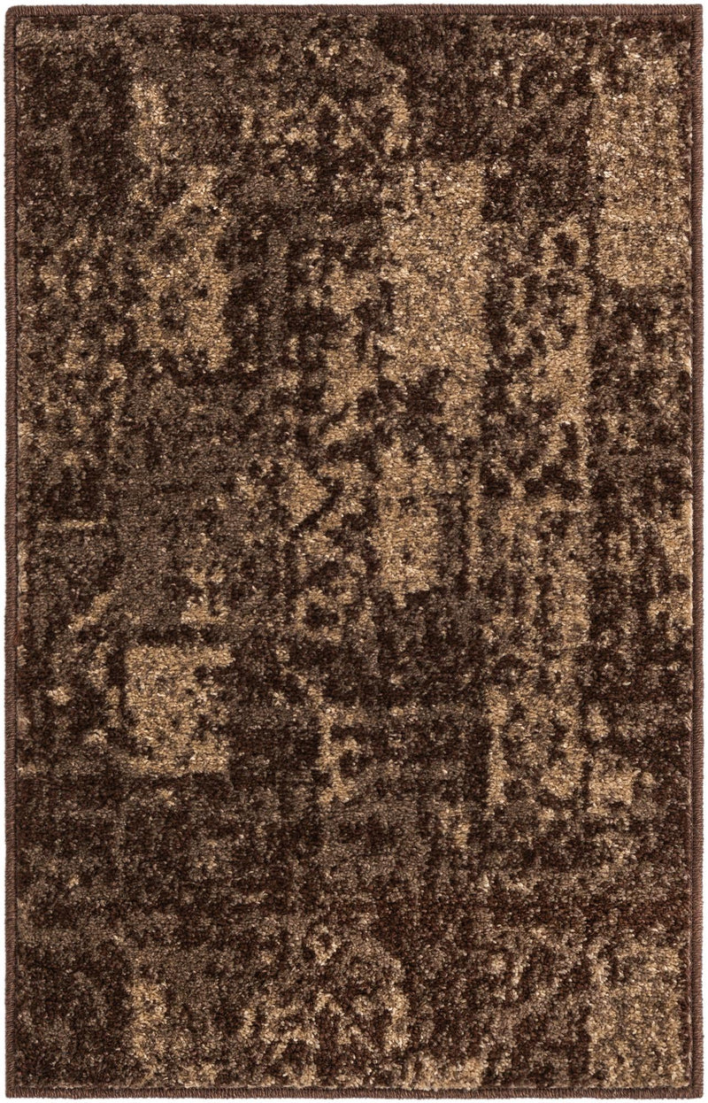 Autumn Meadow Collection Area Rug - Harvesthill Rectangle Brown Main