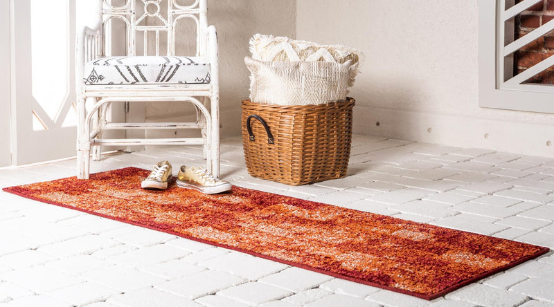 Autumn Meadow Collection Area Rug - Harvesthill Runner Terracotta lifestyle 31