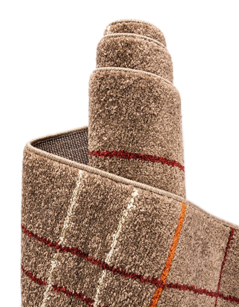 Autumn Meadow Collection Area Rug - Pumpkinpatch Runner Light Brown lifestyle 22