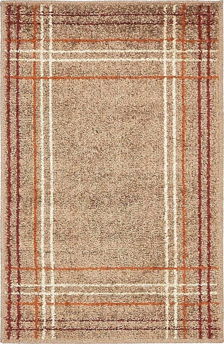 Autumn Meadow Collection Area Rug - Pumpkinpatch Rectangle Light Brown Main