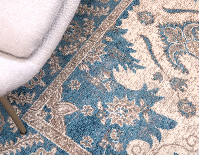 Salzburg Elegance Collection Area Rug - Getreidegasse Square Cream lifestyle 38