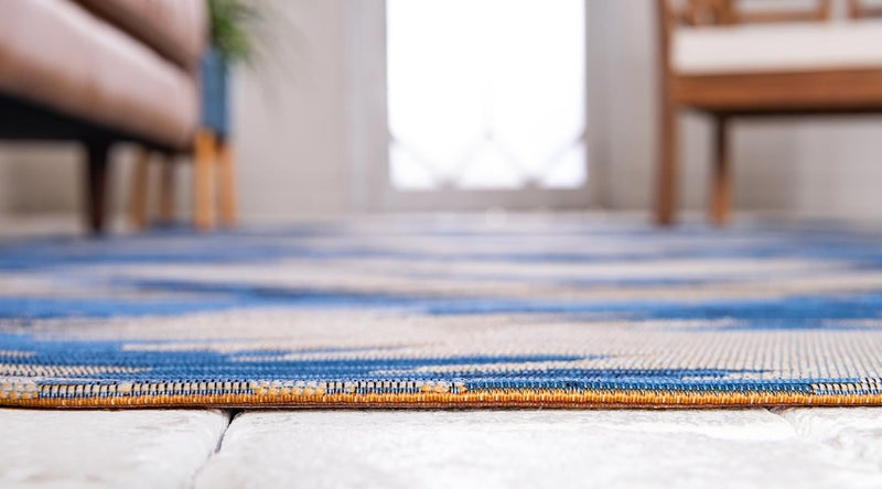 Urban Terrace Collection Area Rug - Jetty Rectangle Blue lifestyle 11