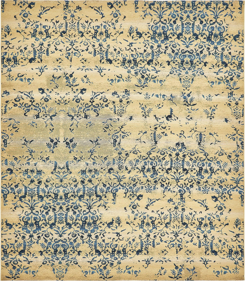 Garden Terrace Escape Collection Area Rug - Fauna Rectangle Beige Main