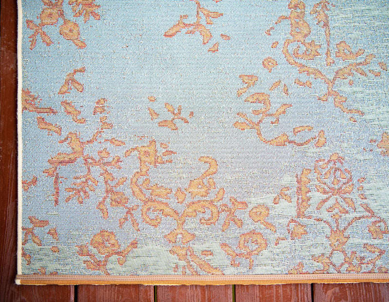Garden Terrace Escape Collection Area Rug - Fauna Rectangle Beige lifestyle 10