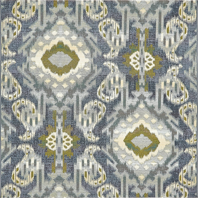 Urban Terrace Collection Area Rug - Vista Square Blue lifestyle 18