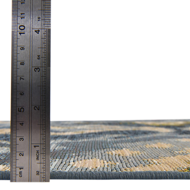 Urban Terrace Collection Area Rug - Vista Rectangle Blue lifestyle 6