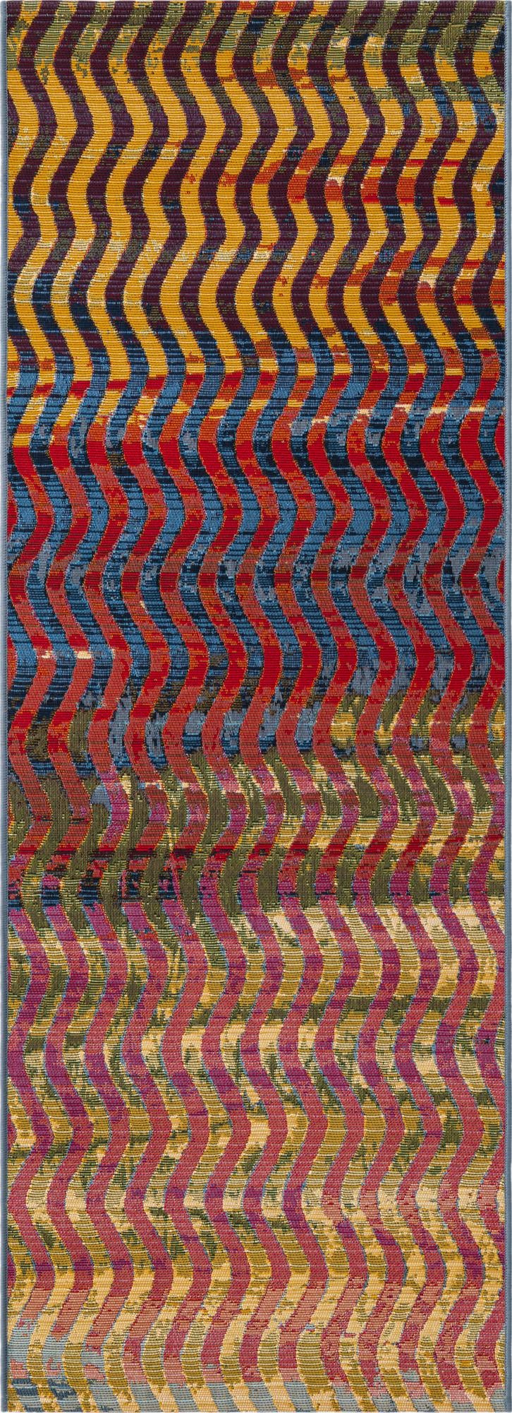 Urban Terrace Collection Area Rug - Walkway Runner Multi lifestyle 13