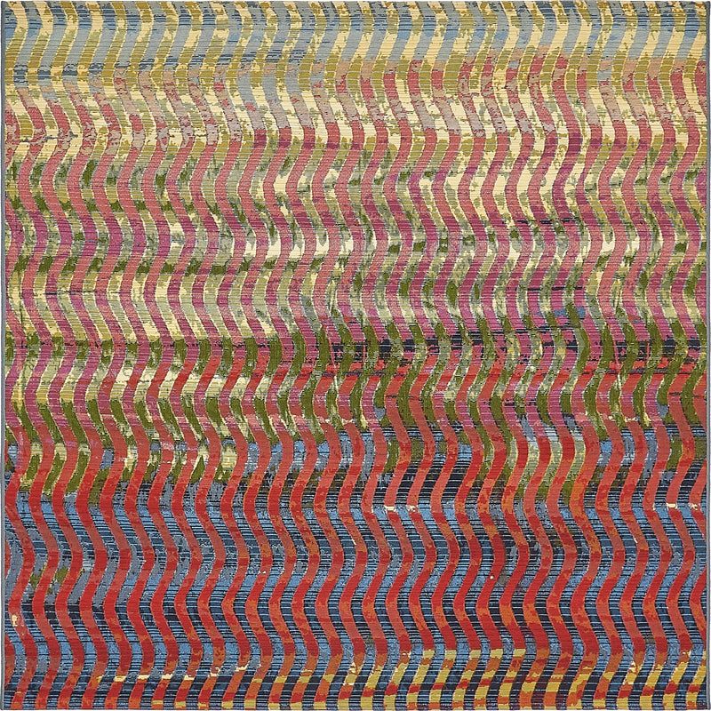 Urban Terrace Collection Area Rug - Walkway Square Multi lifestyle 15