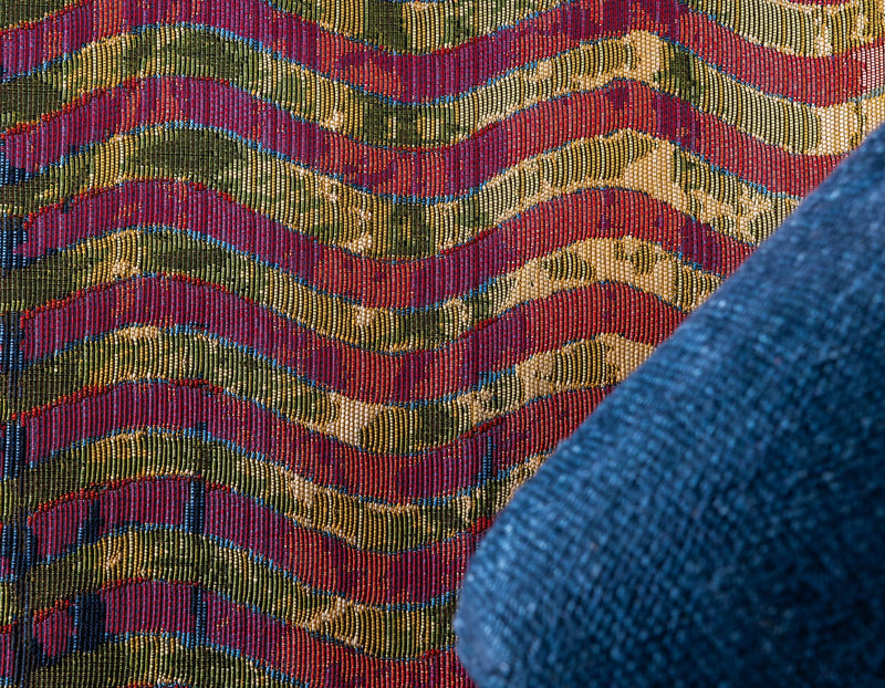 Urban Terrace Collection Area Rug - Walkway Rectangle Multi lifestyle 6