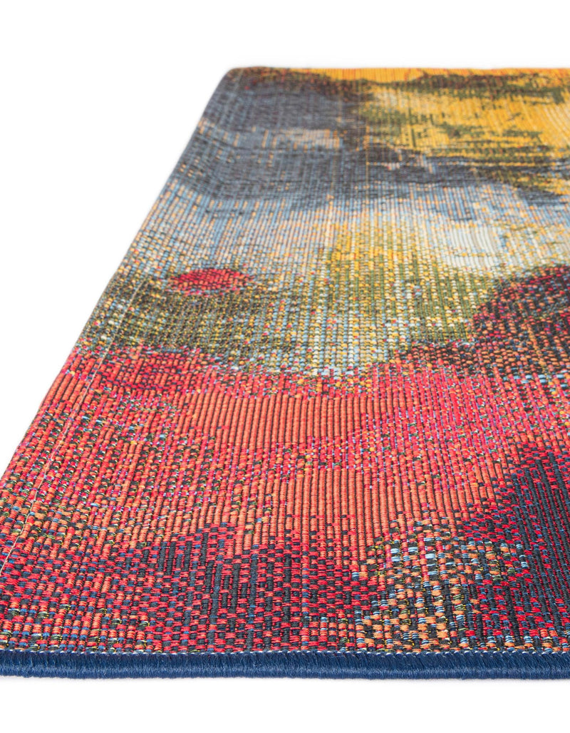 Urban Terrace Collection Area Rug - Atrium Rectangle Multi lifestyle 8