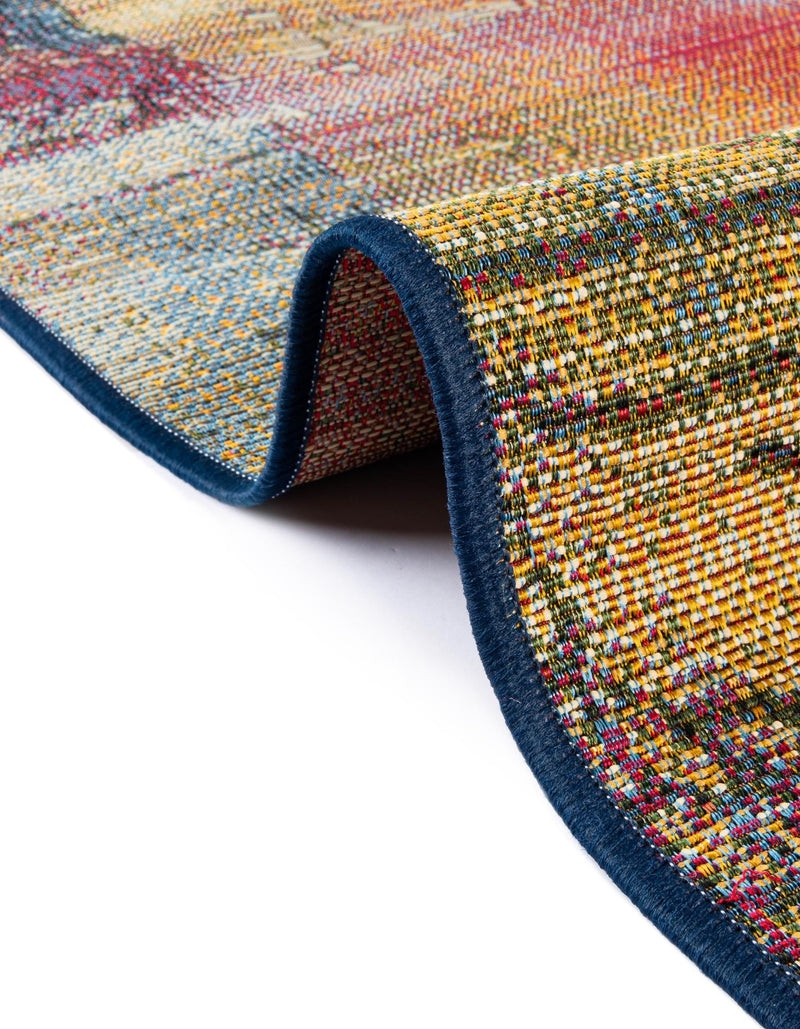 Urban Terrace Collection Area Rug - Atrium Rectangle Multi lifestyle 11