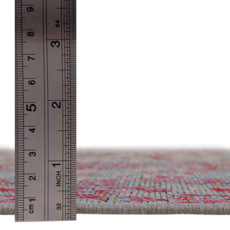 Garden Terrace Escape Collection Area Rug - Avenue Rectangle Light Blue lifestyle 3