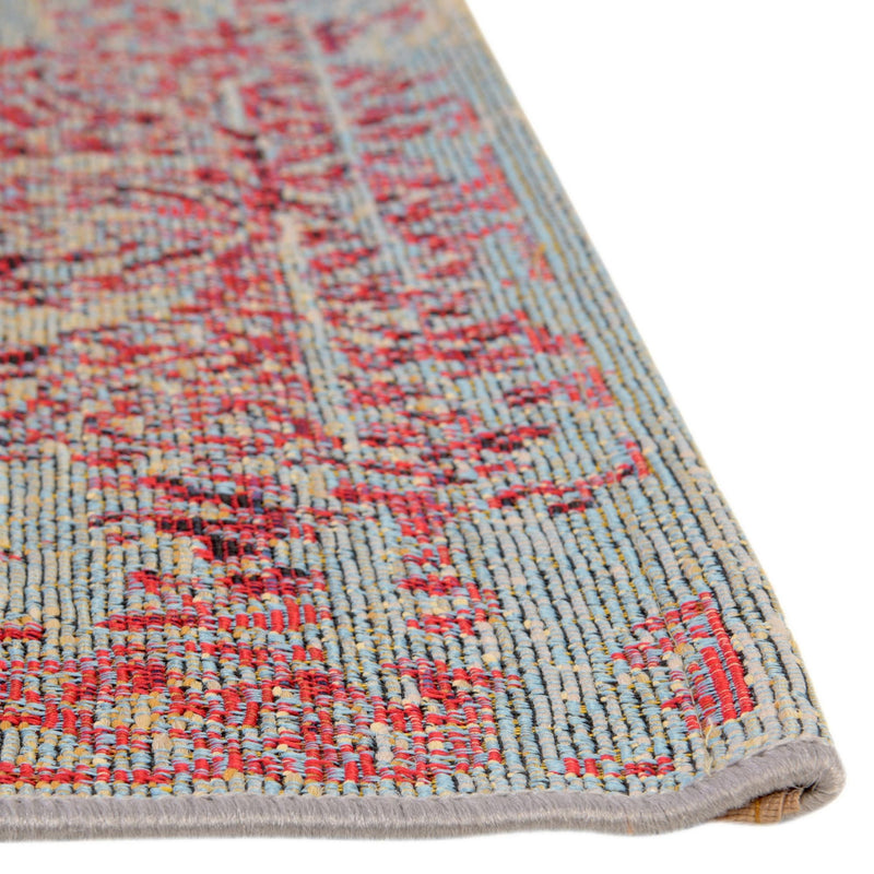 Garden Terrace Escape Collection Area Rug - Avenue Rectangle Light Blue lifestyle 5