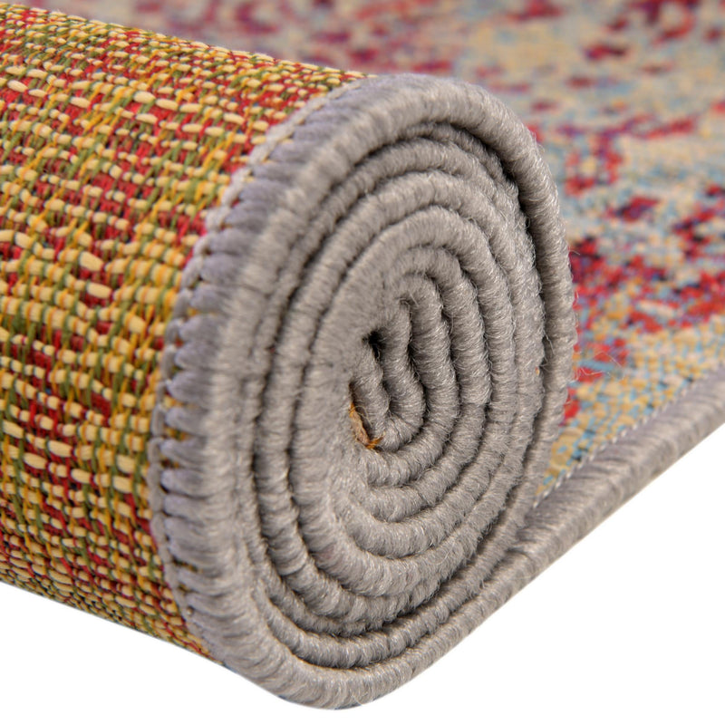 Garden Terrace Escape Collection Area Rug - Avenue Rectangle Light Blue lifestyle 10