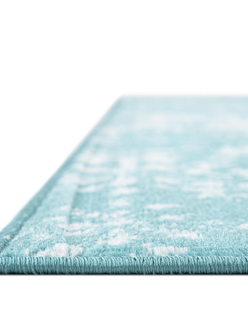 Riviera Elegance Collection Area Rug - Monaco (Turquoise) Rectangle Turquoise lifestyle 24