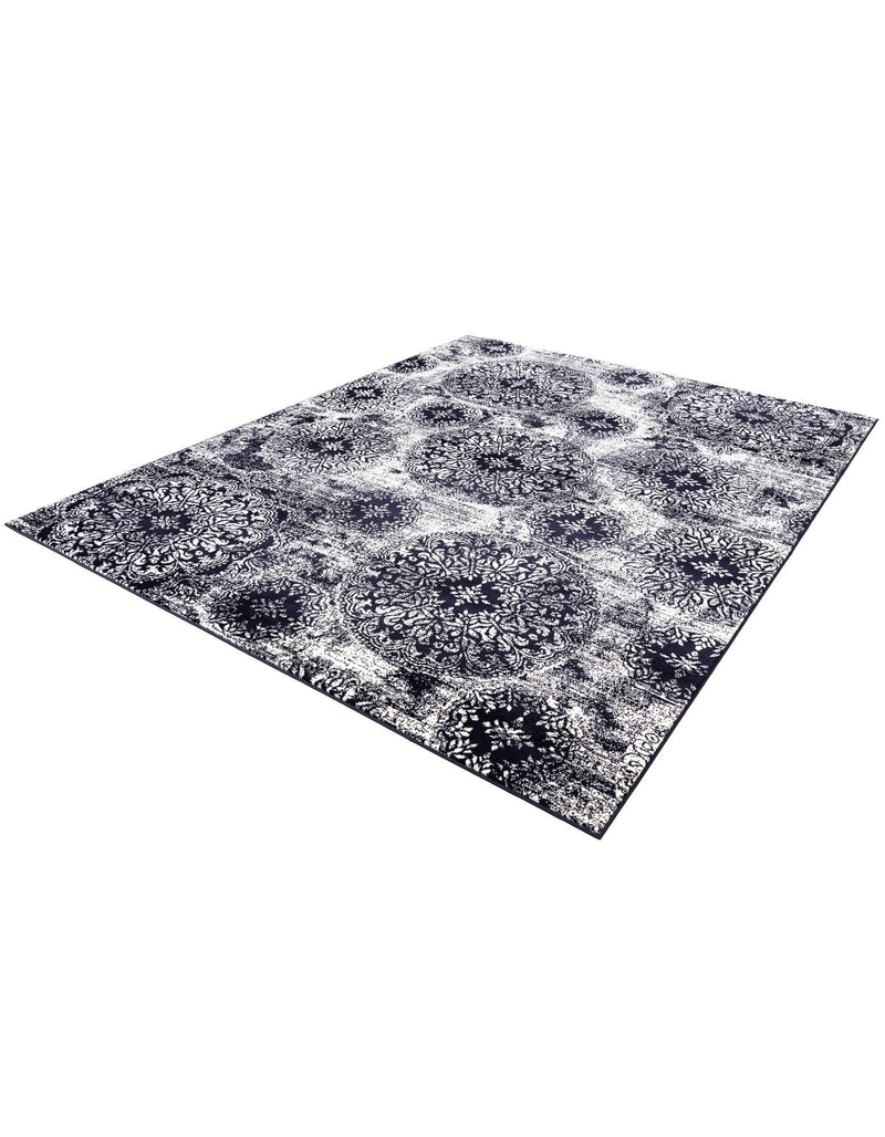 Riviera Elegance Collection Area Rug - Monaco (Navy Blue) Rectangle Navy Blue lifestyle 7