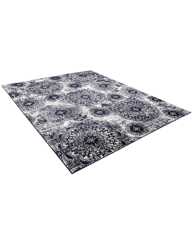 Riviera Elegance Collection Area Rug - Monaco (Navy Blue) Rectangle Navy Blue lifestyle 8