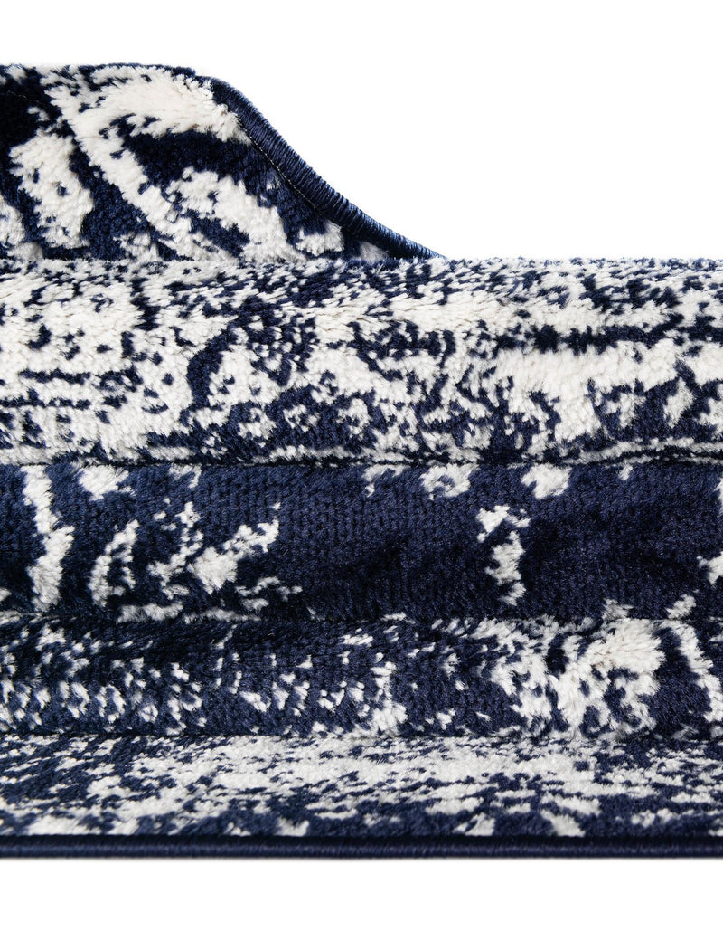 Riviera Elegance Collection Area Rug - Monaco (Navy Blue) Rectangle Navy Blue lifestyle 18