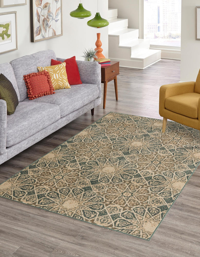 Gobi Sands Collection Area Rug - UlanBuh Rectangle Multi lifestyle 2