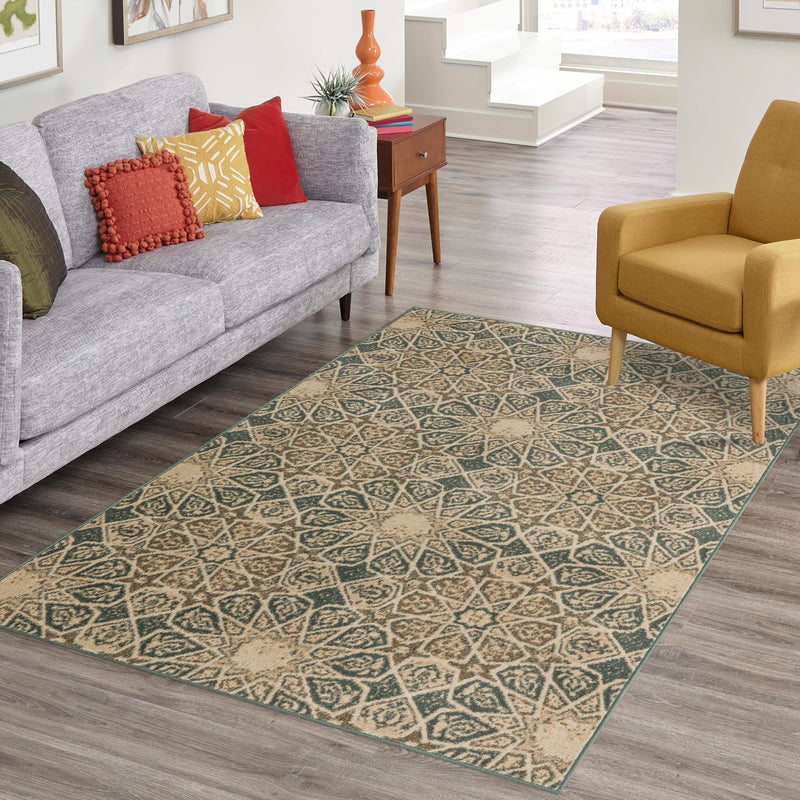 Gobi Sands Collection Area Rug - UlanBuh Rectangle Multi lifestyle 9
