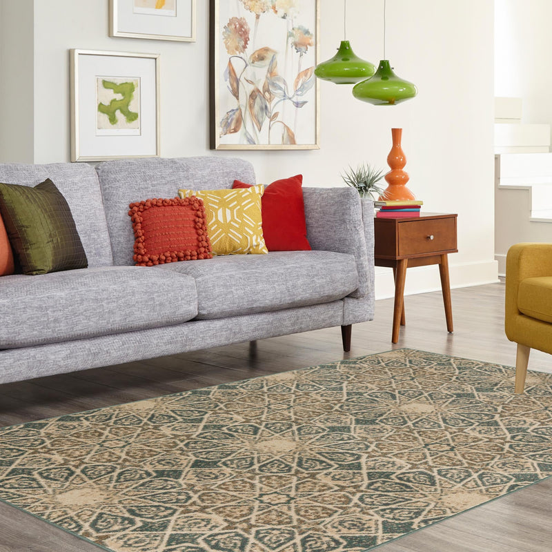 Gobi Sands Collection Area Rug - UlanBuh Rectangle Multi lifestyle 10