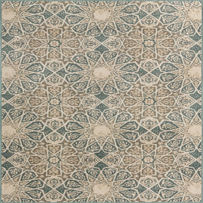 Gobi Sands Collection Area Rug - UlanBuh Square Multi lifestyle 11