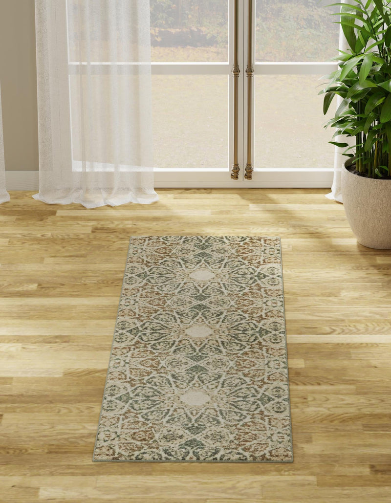 Gobi Sands Collection Area Rug - UlanBuh Runner Multi lifestyle 16