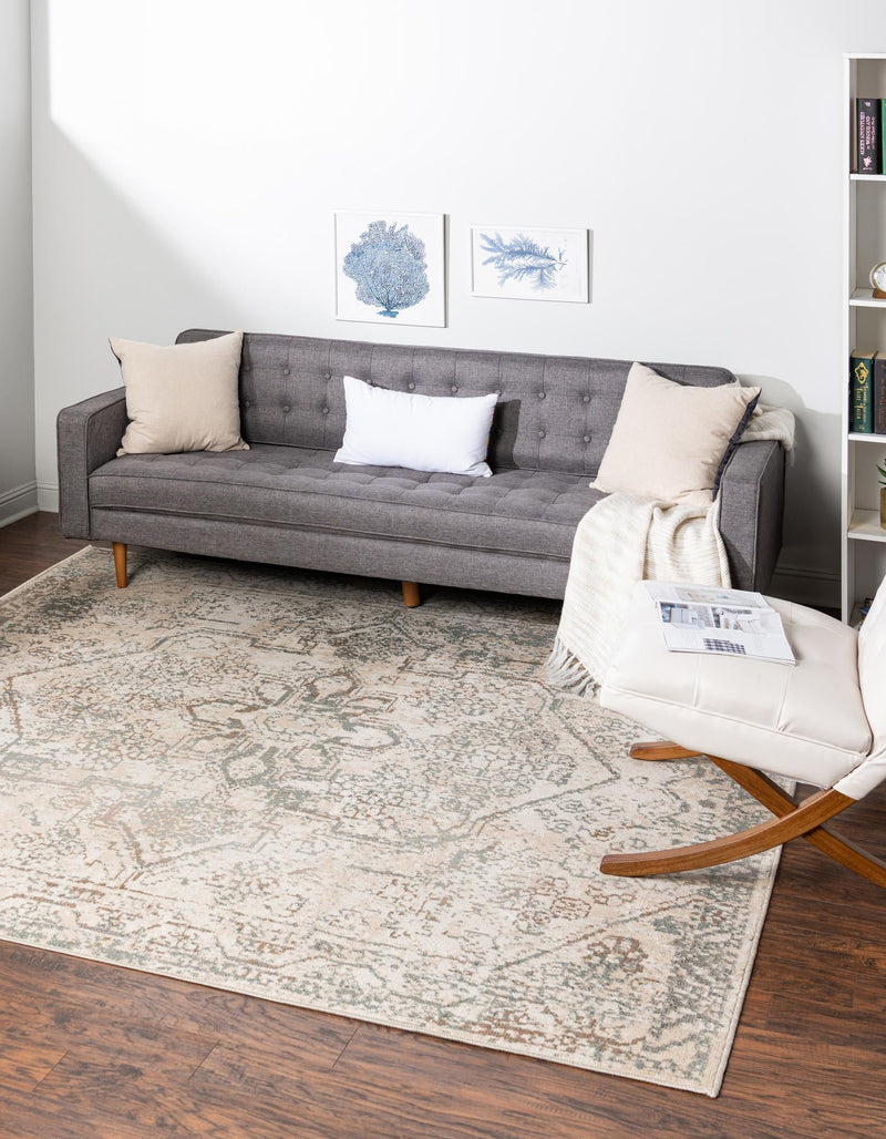 Gobi Sands Collection Area Rug - Turpan Square Multi lifestyle 14