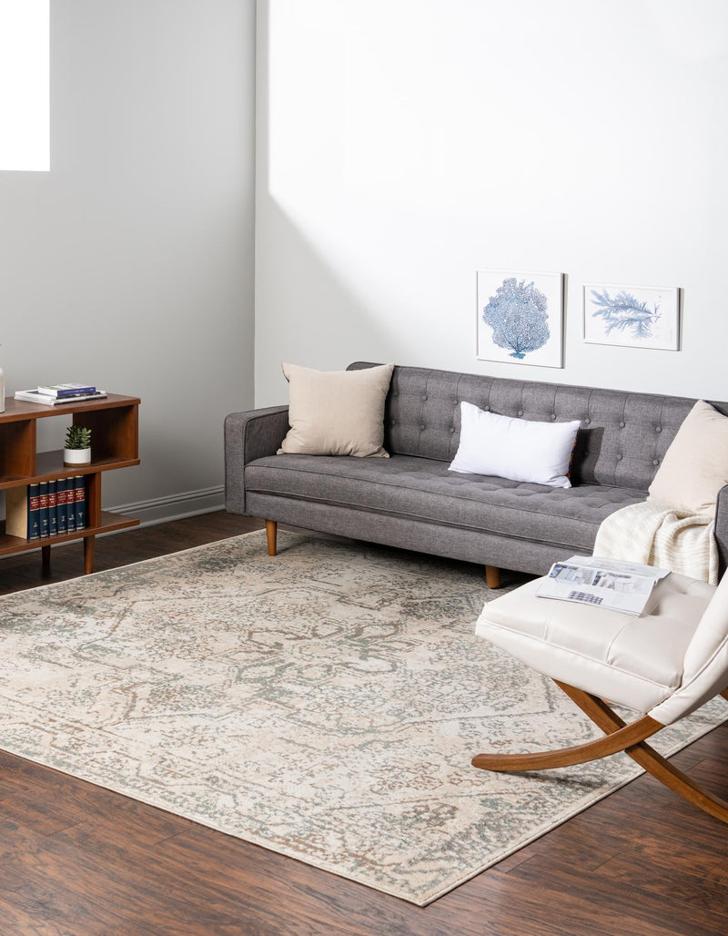 Gobi Sands Collection Area Rug - Turpan Square Multi lifestyle 17