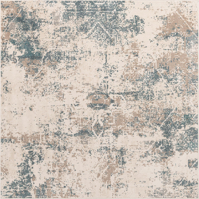 Gobi Sands Collection Area Rug - Shapotou Square Beige lifestyle 16