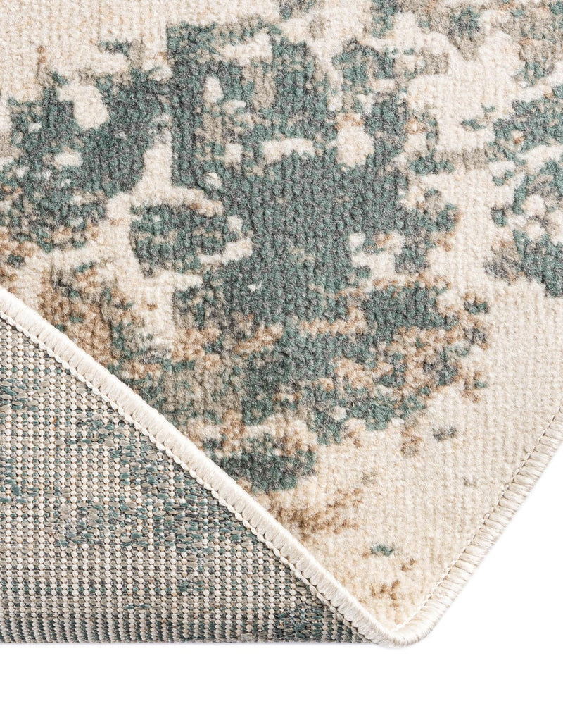 Gobi Sands Collection Area Rug - Shapotou Round Beige lifestyle 24