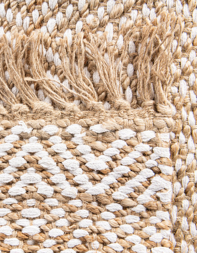 Woven Seaside Jute Collection Area Rug - Marina Rectangle Natural lifestyle 38