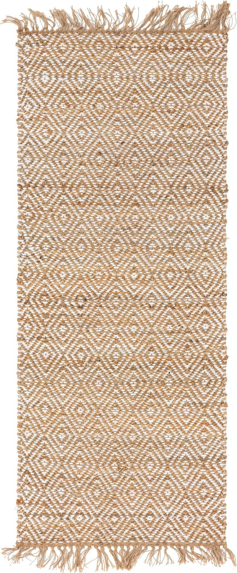 Woven Seaside Jute Collection Area Rug - Marina Runner Natural lifestyle 63