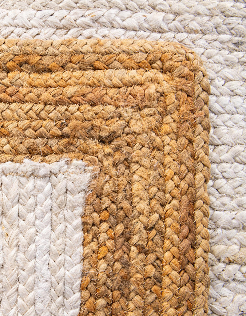 Woven Seaside Jute Collection Area Rug - Nantucket Rectangle White lifestyle 67