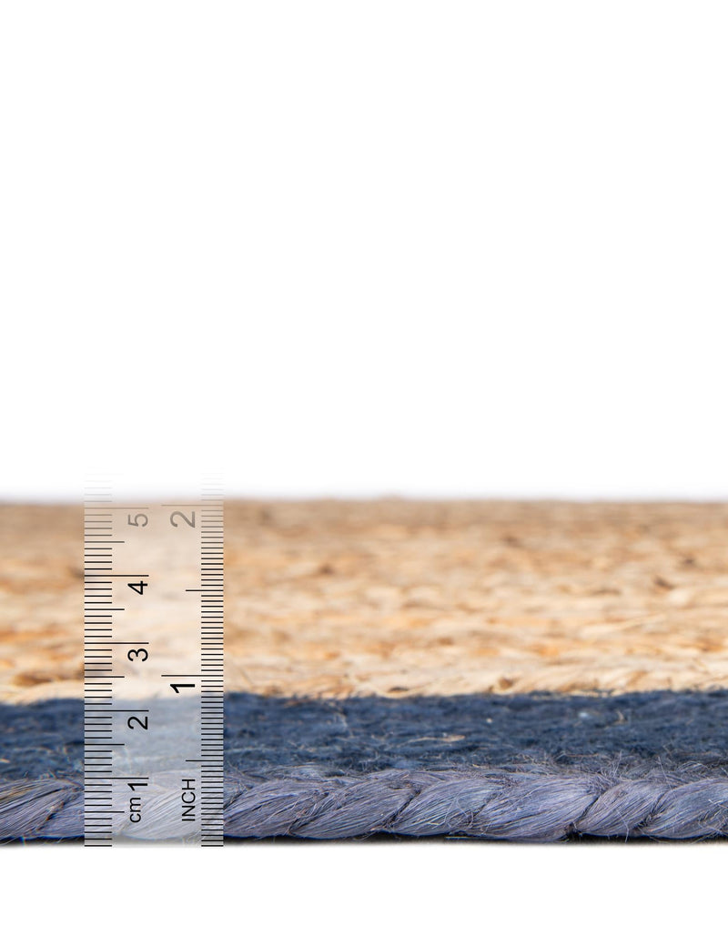 Woven Seaside Jute Collection Area Rug - Nantucket Rectangle Natural lifestyle 70