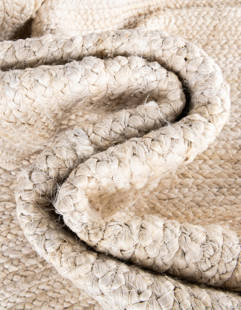 Woven Seaside Jute Collection Area Rug - Savannah (White) Rectangle White lifestyle 15