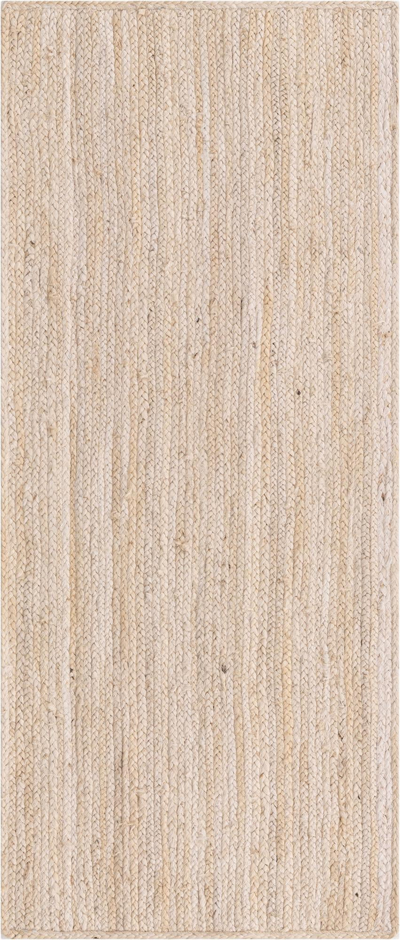 Woven Seaside Jute Collection Area Rug - Savannah (White) Runner White lifestyle 22