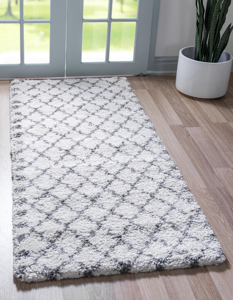 Casablanca Comfort Collection Area Rug - Atlas Runner Pure Ivory lifestyle 66