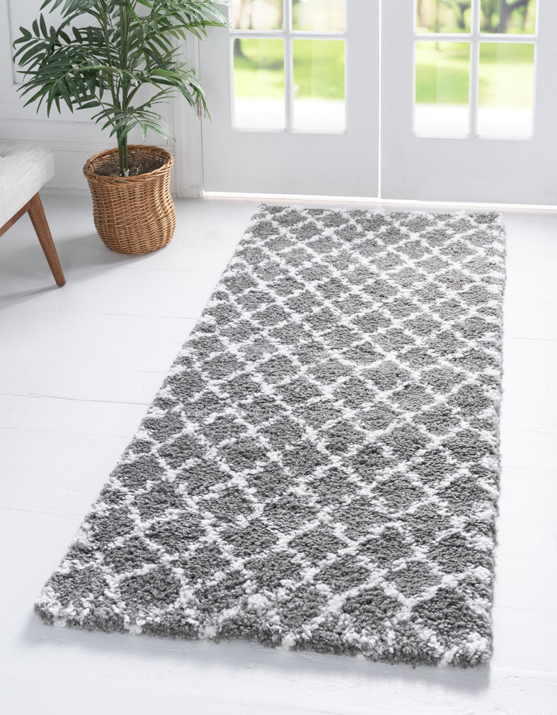 Casablanca Comfort Collection Area Rug - Atlas Runner Gray lifestyle 69