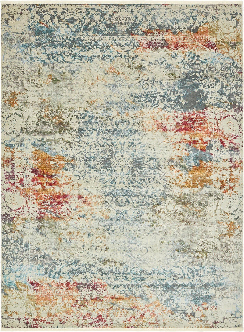 Caribbean Breeze Collection Area Rug - Isla Rectangle Cream Main