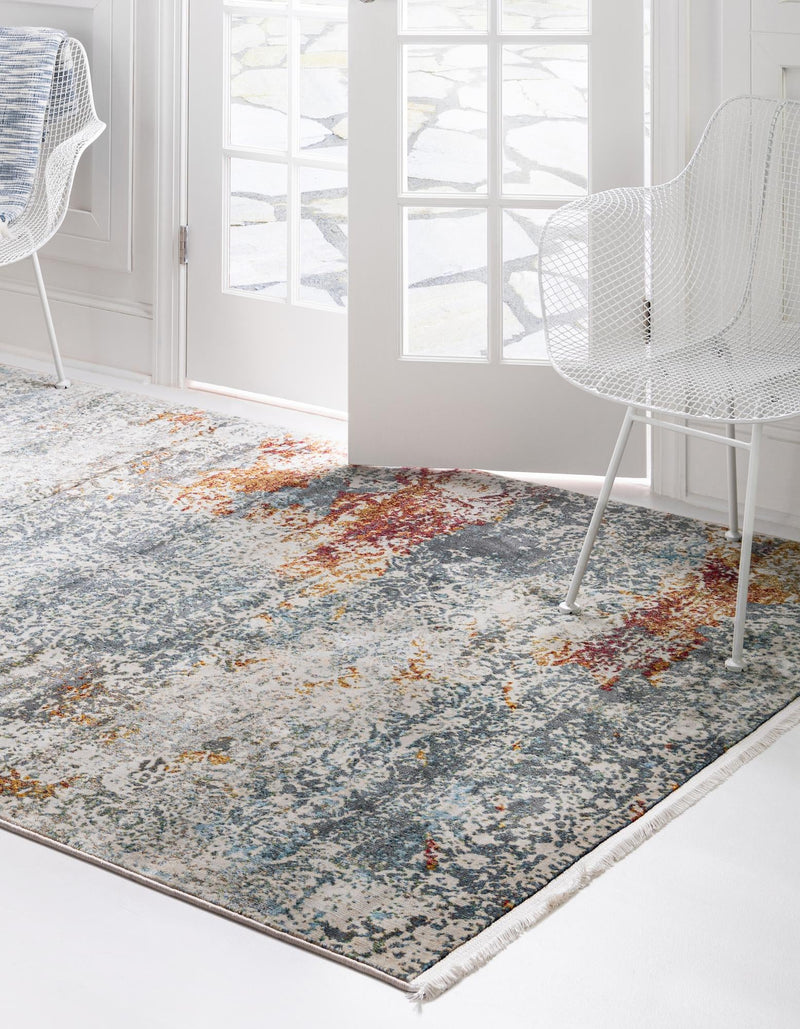 Caribbean Breeze Collection Area Rug - Isla Hearth Cream lifestyle 32