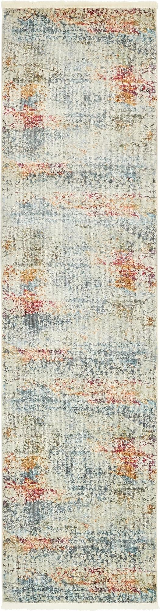 Caribbean Breeze Collection Area Rug - Isla Runner Cream lifestyle 17