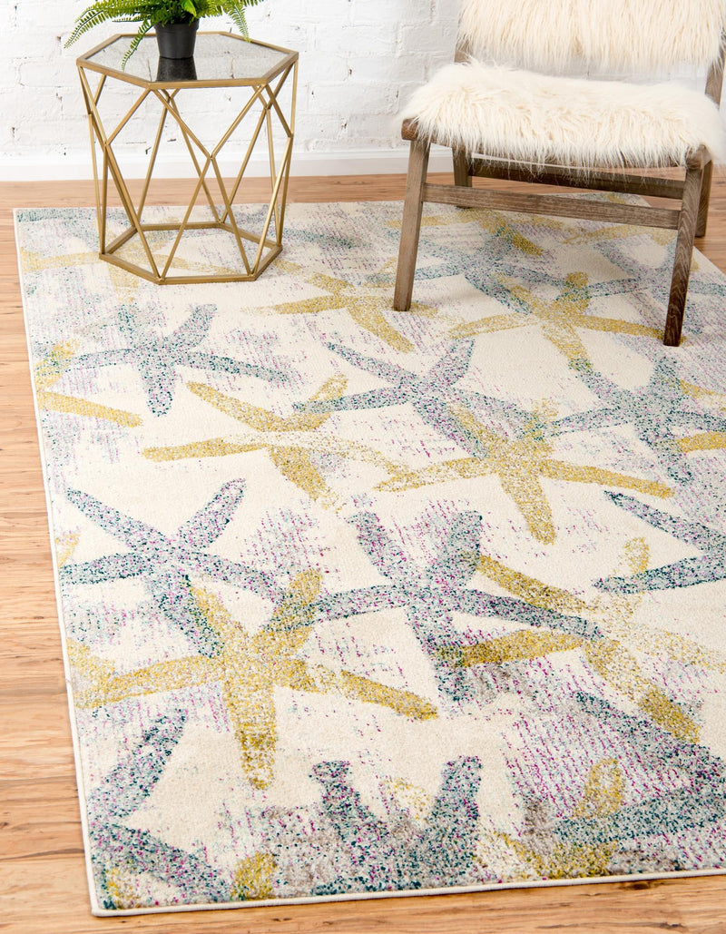 Sorrento Shores Collection Area Rug - Ravello Rectangle Beige lifestyle 2