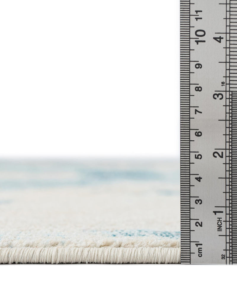 Sorrento Shores Collection Area Rug - Vico Rectangle Light Blue lifestyle 10