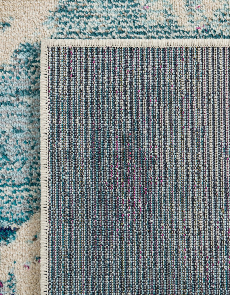 Sorrento Shores Collection Area Rug - Vico Rectangle Light Blue lifestyle 18