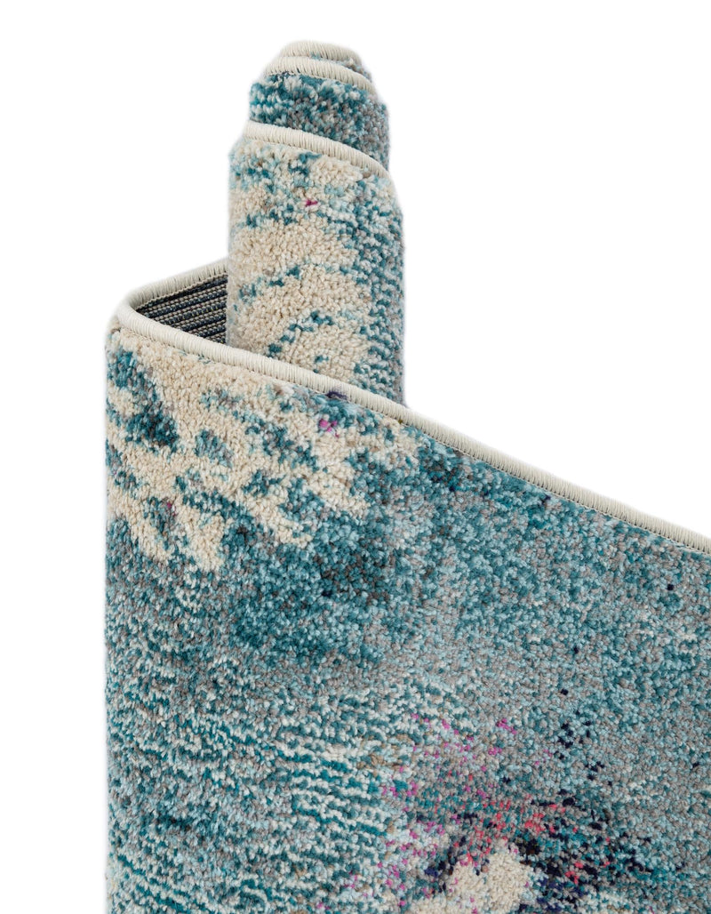 Sorrento Shores Collection Area Rug - Vico Rectangle Light Blue lifestyle 21