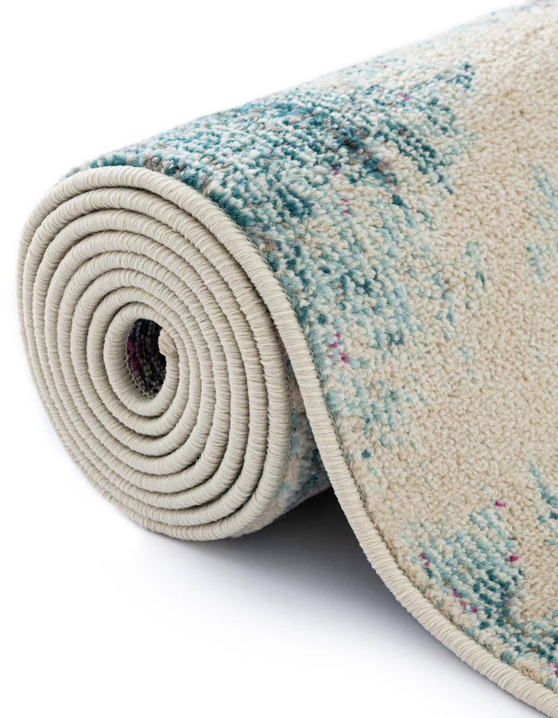 Sorrento Shores Collection Area Rug - Vico Rectangle Light Blue lifestyle 22